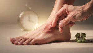 Que signifie quand le pied droit gratte : interprétations et croyances