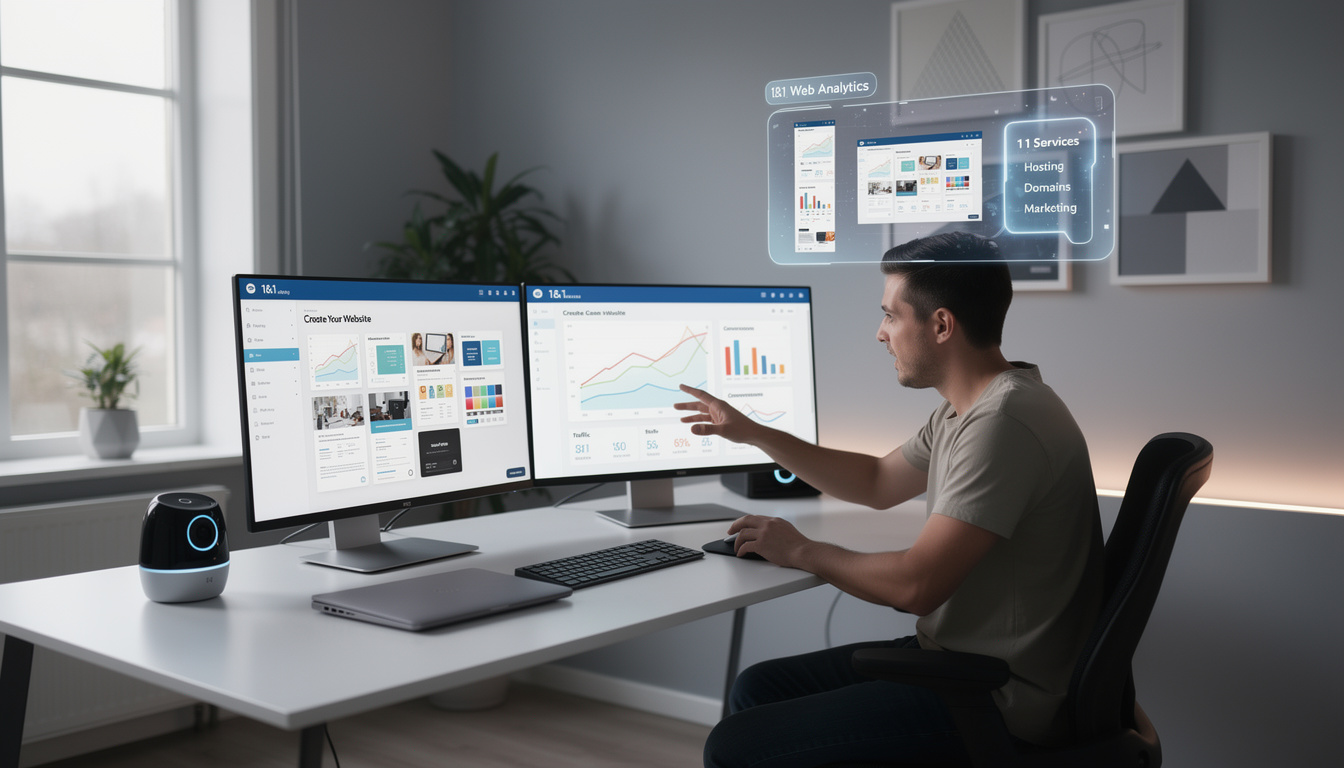 explorez les offres et services innovants de 1&1 pour créer facilement votre site web en 2026, avec des outils performants et un support dédié.